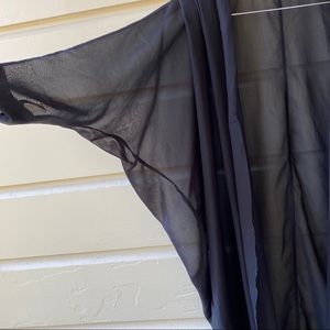 American Apparel Accessories - NWT American apparel chiffon shawl cardigan black American Apparel Accessories - NWT American apparel chiffon shawl cardigan black